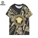 new versace t-shirt collection black barocco medusa